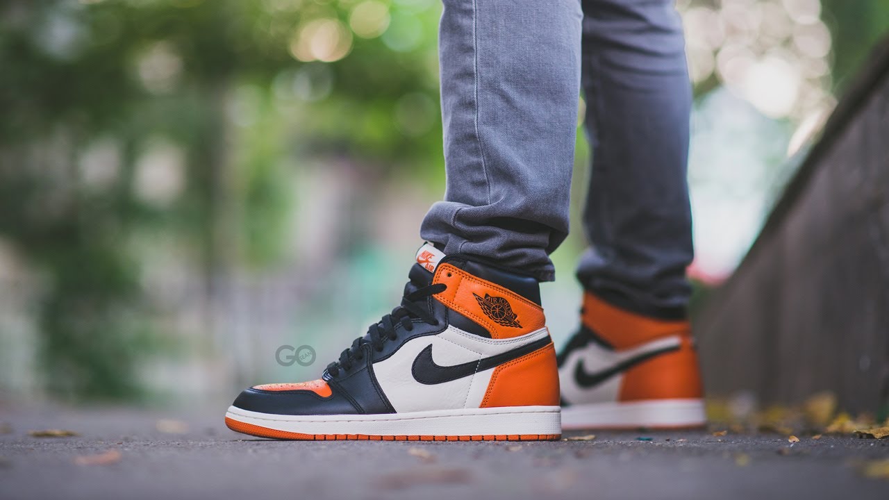 Air Jordan 1 Retro High OG "Shattered Backboard 1.0": Closer Look - YouTube