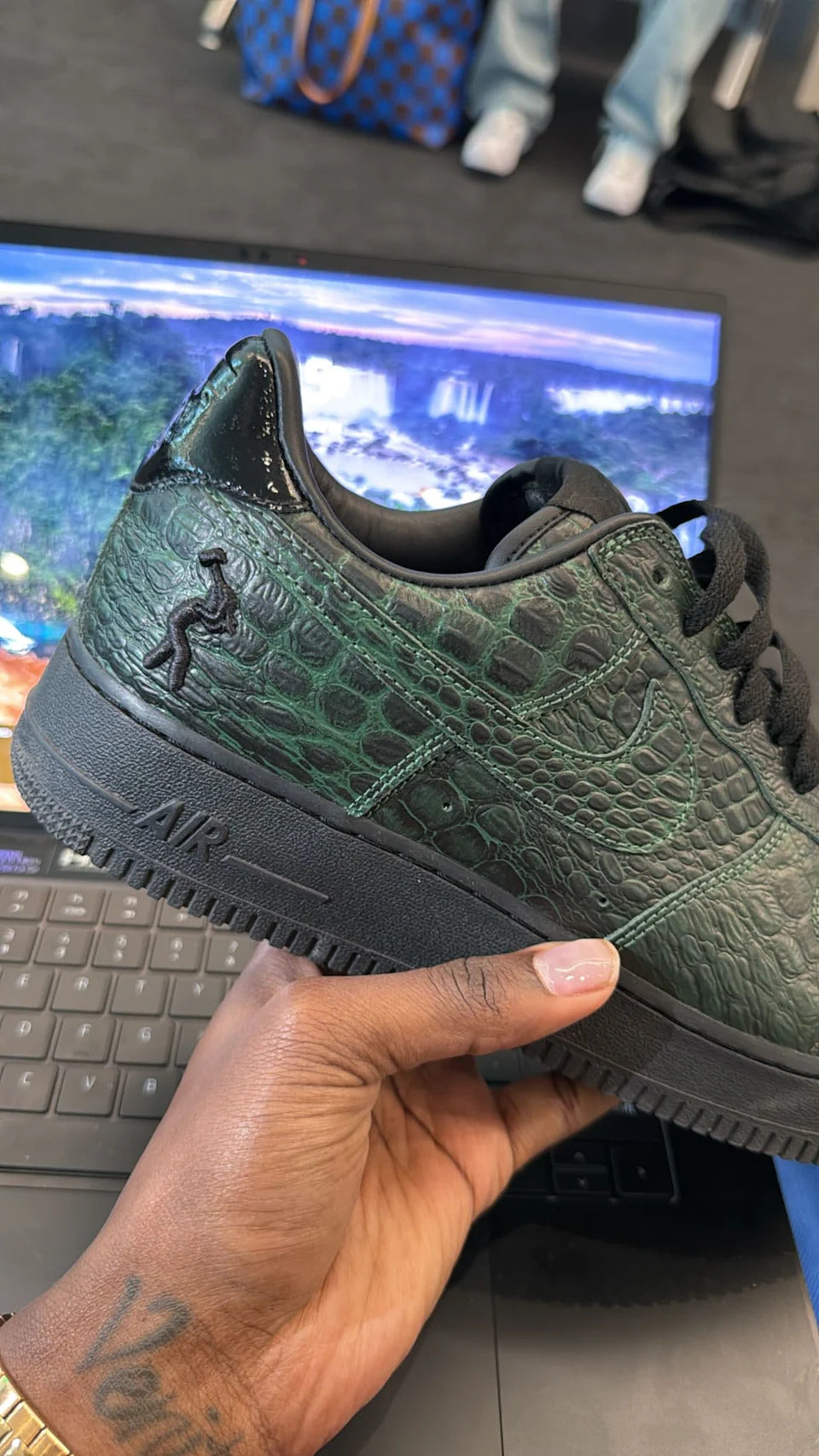 Lil Yachty Has a New Nike Air Force 1 Collaboration — and It's Covered in  Crocodile Skin