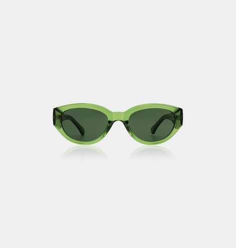 A.Kjaerbede Zonnebril WINNIE // Light Olive Transparent - Kyaro