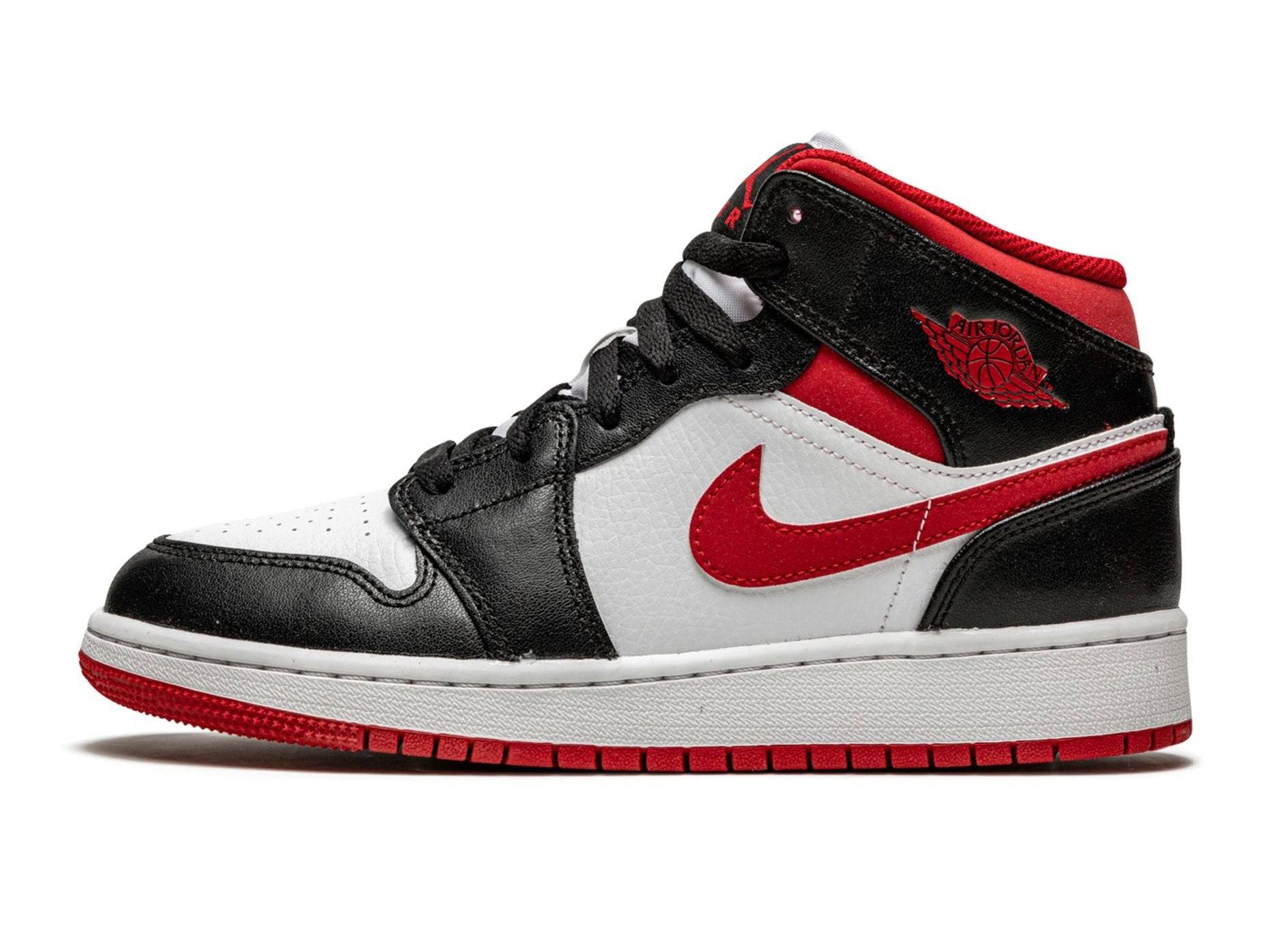 Air Jordan 1 Mid Gym Red Black