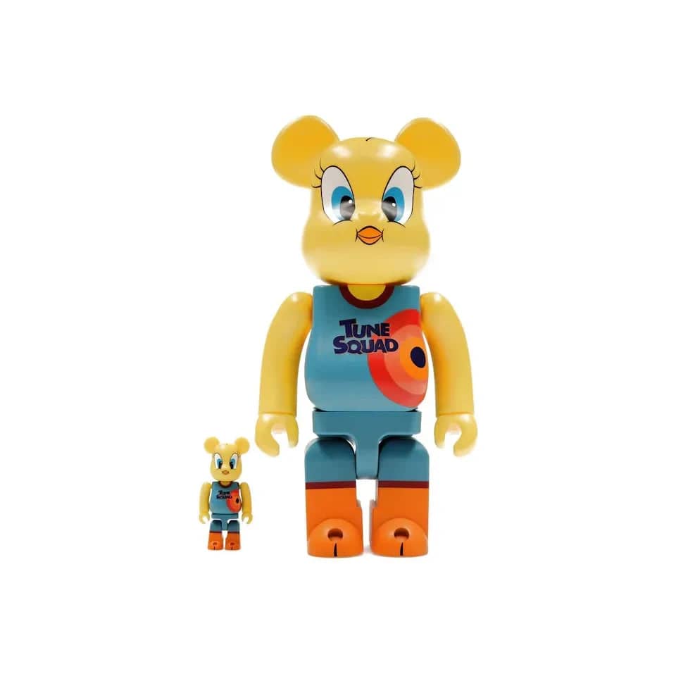 Bearbrick Space Jam: A New Legacy Tweety 100% & 400% Set