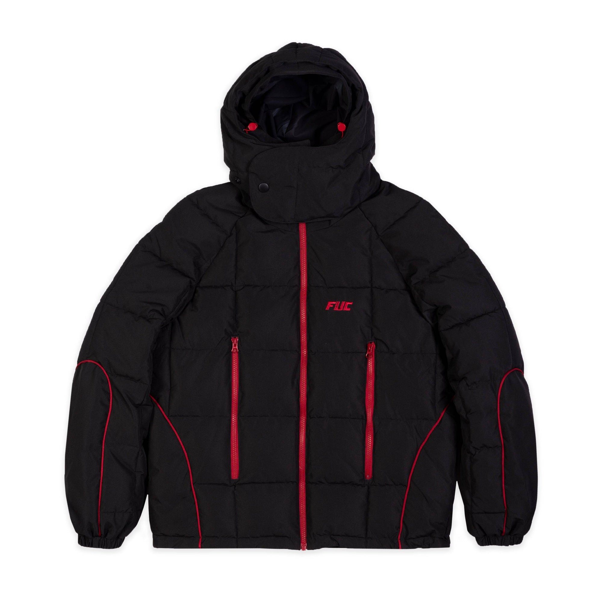 FUC Blocked Puffer Black