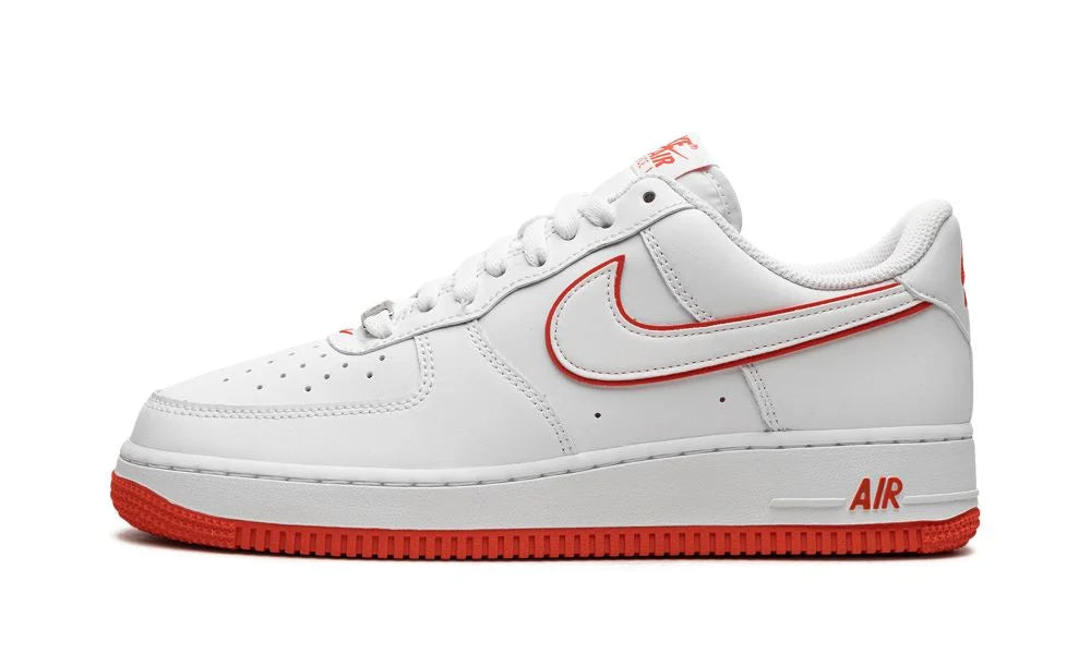 Nike Air Force 1 Low &#39;07 White Picante Red - Aikko