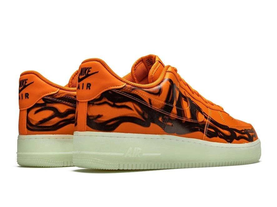 Nike Air Force 1 Low Orange Skeleton