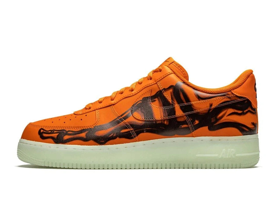 Nike Air Force 1 Low Orange Skeleton - Aikko